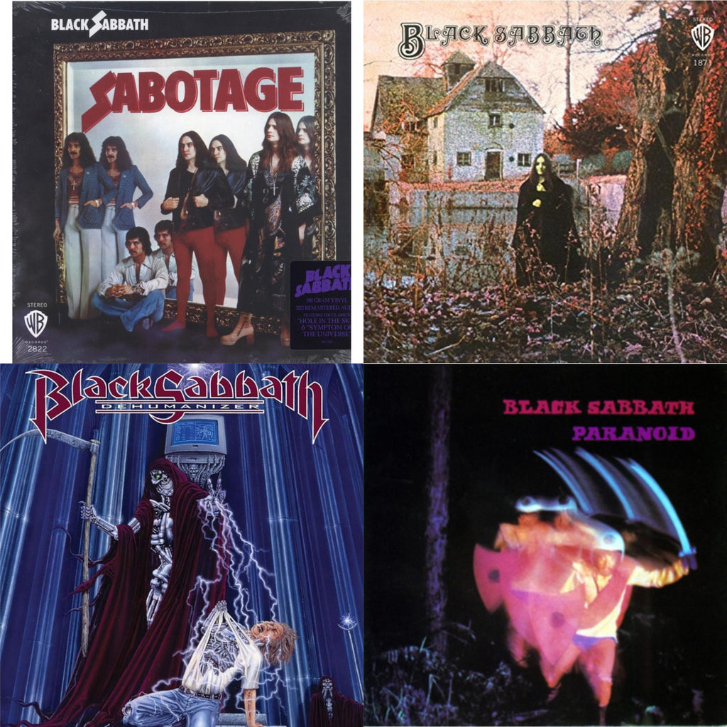 Sabotage (180G) & Black Sabbath (180G) & Paranoid & Dehumanizer (Deluxe Edition/2LP) (Rocktober)