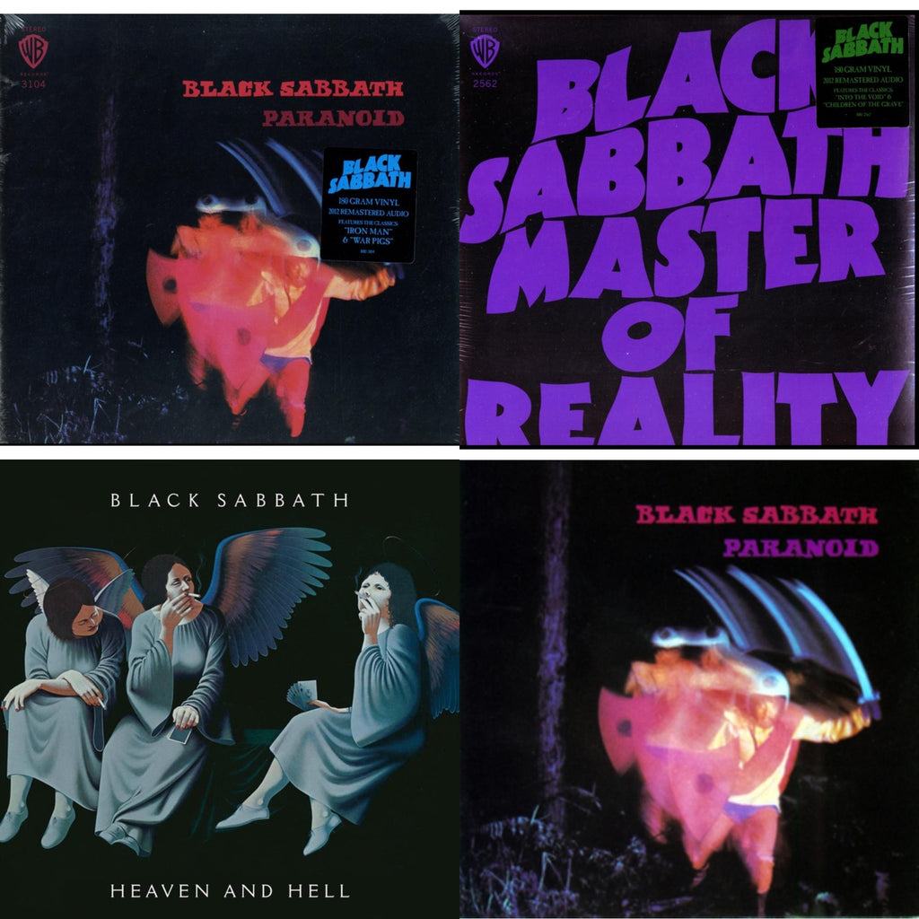 Paranoid (180G) & Master Of Reality (180G) & Paranoid & Heaven & Hell (Deluxe/2LP)