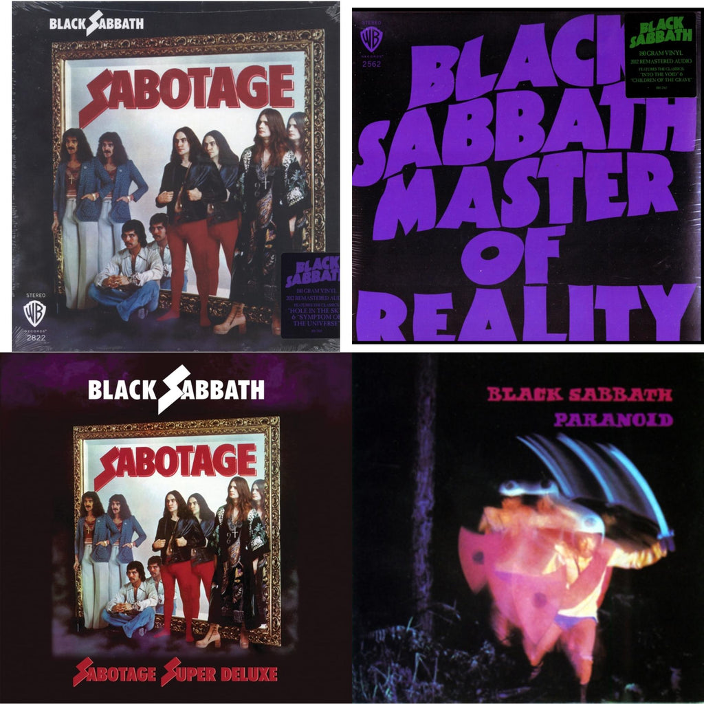 Sabotage (180G) & Master Of Reality (180G) & Paranoid & Sabotage (Super Deluxe Edition/4LP/7Inch)