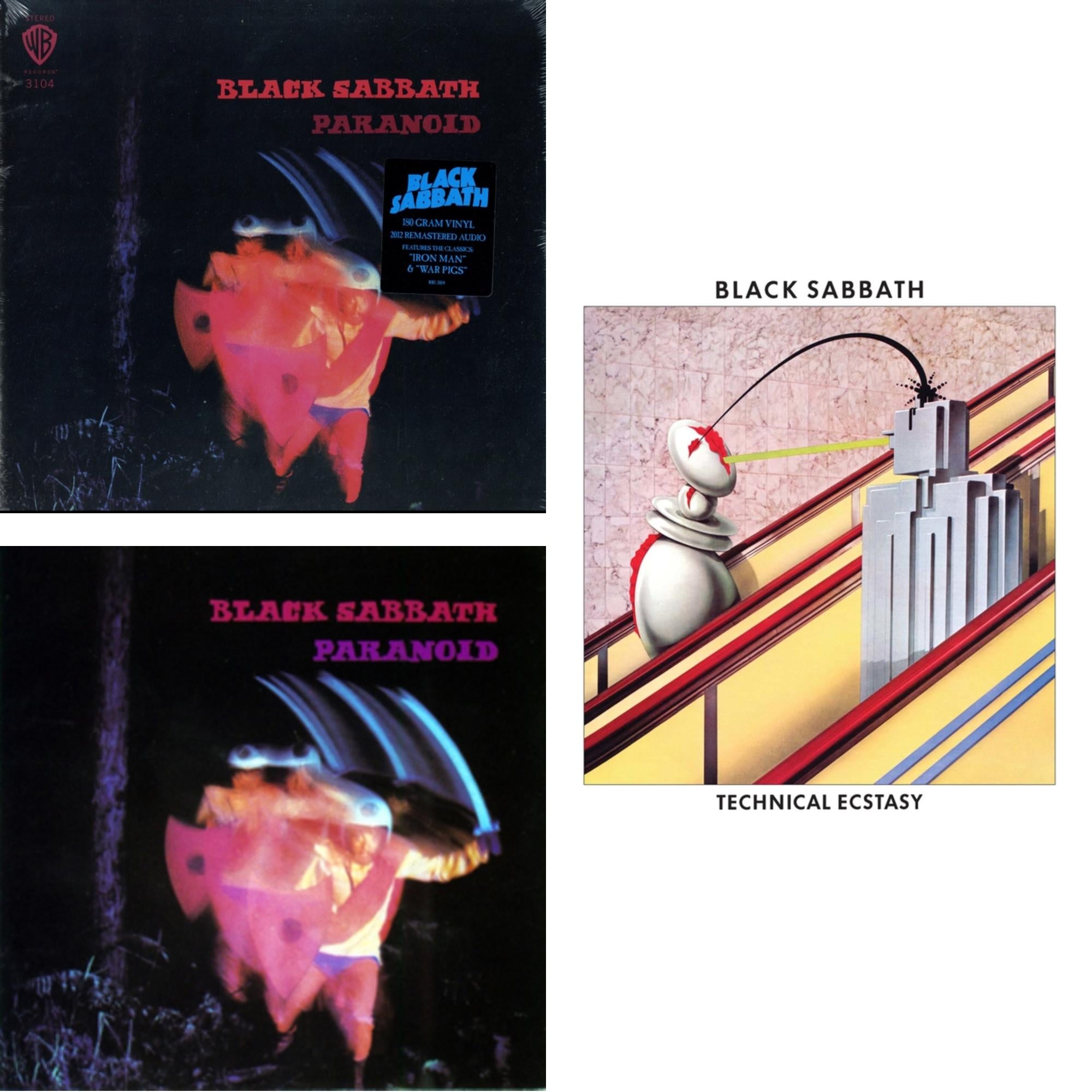 Paranoid (180G) & Paranoid & Technical Ecstasy (Super Deluxe Edition/5LP)