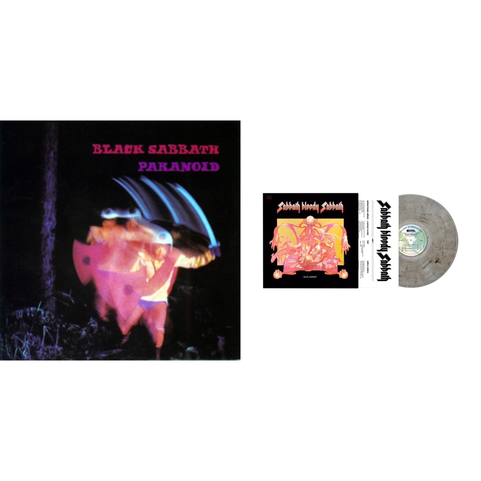Black Sabbath - Paranoid & Sabbath Bloody Sabbath (Smoky LP Vinyl) (Syeor)
