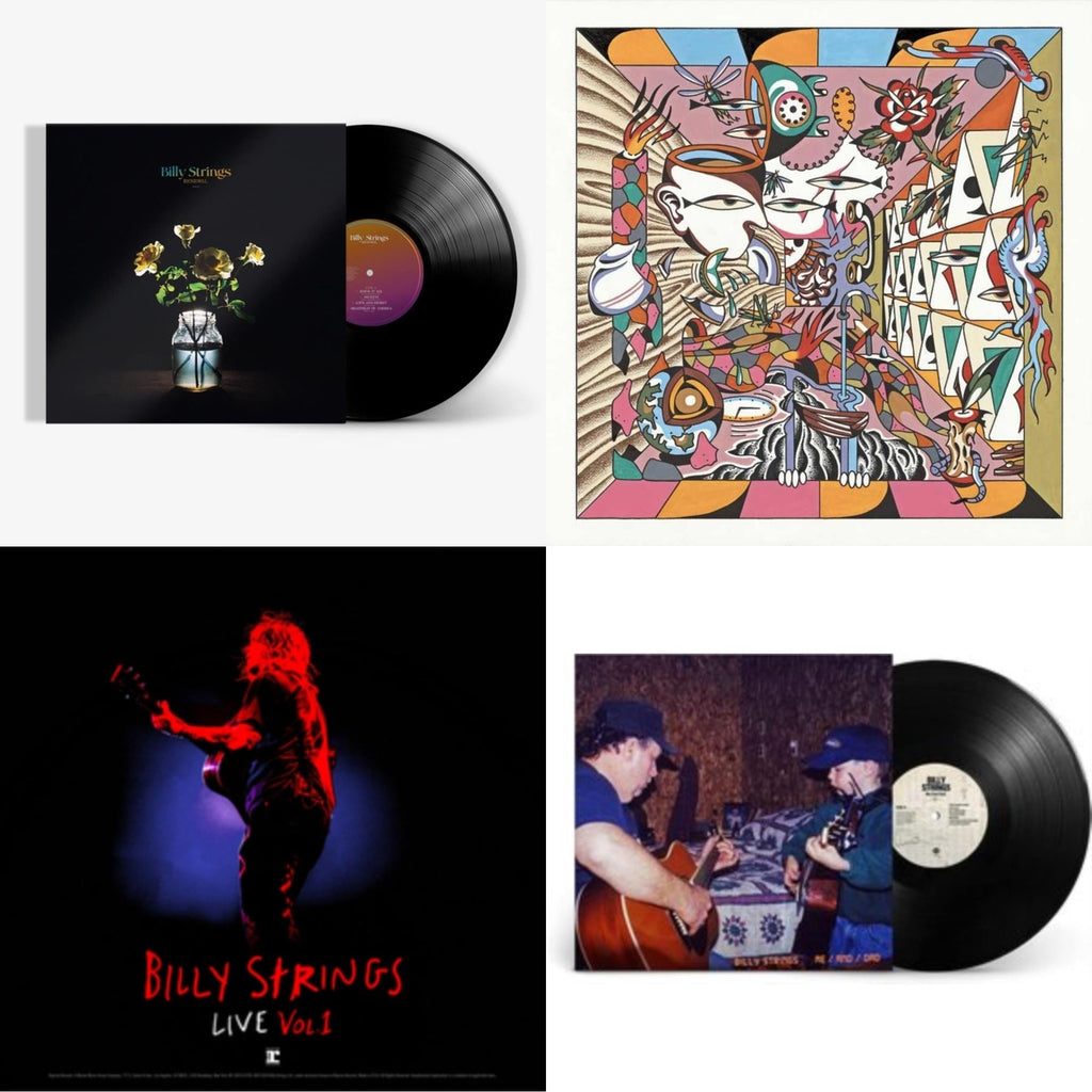 Billy Strings Live: Vol. 1 (180G/2LP) & Home (2LP) & Renewal (2LP/180G) & Me/And/Dad