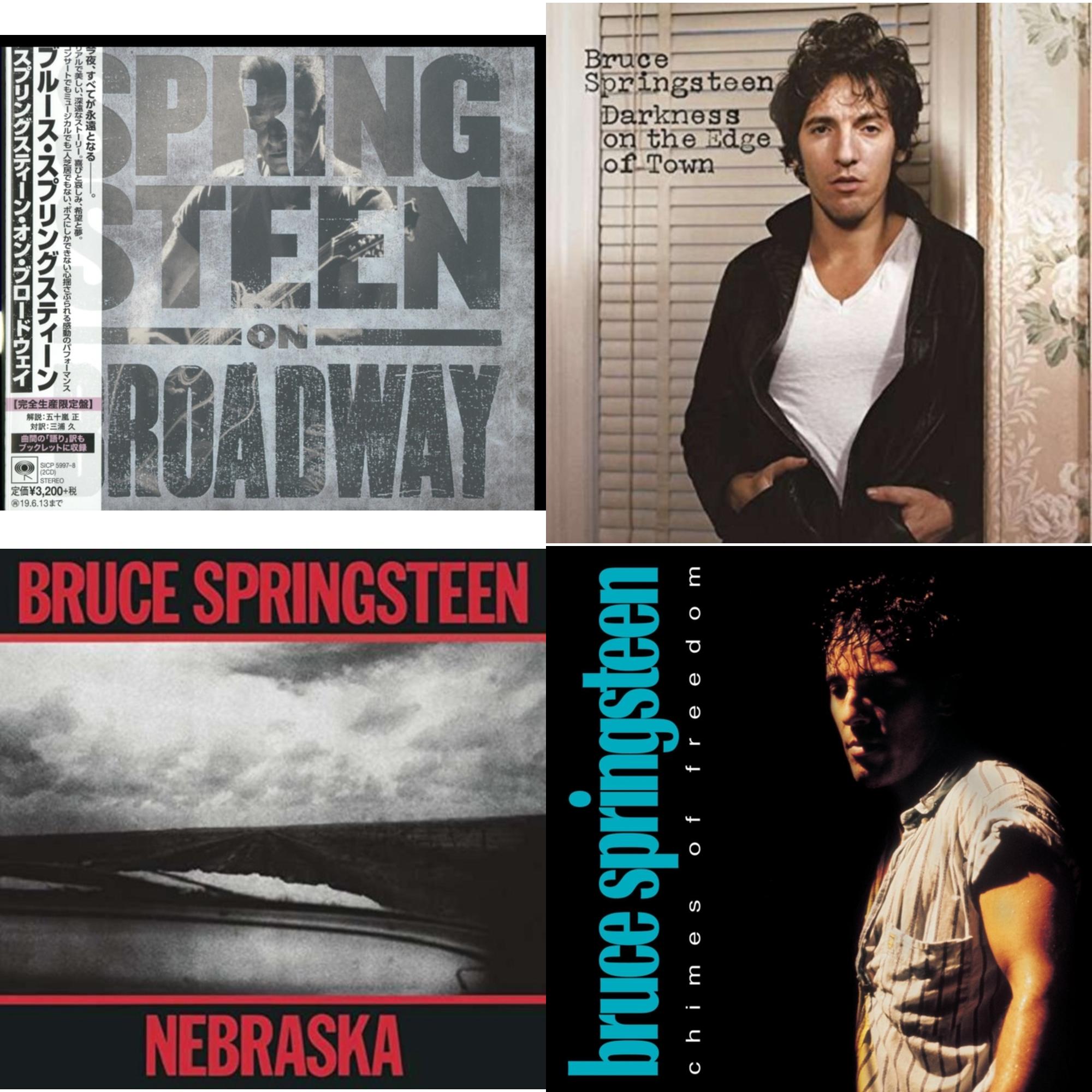 Springsteen On Broadway (Ltd/Booklet/Paper Jacket) & Chimes Of Freedom & Darkness On The Edge Of Town & Nebraska