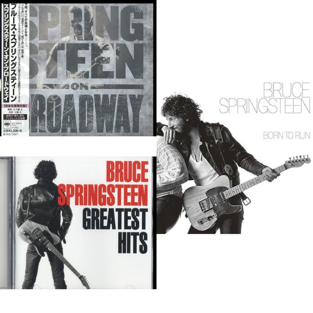 Greatest Hits & Springsteen On Broadway (Ltd/Booklet/Paper Jacket) & Born To Run