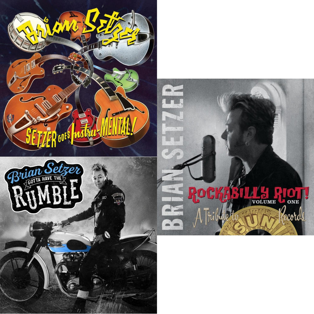 Rockabilly Riot! Volume One: A Tribute To Sun Records (2LP/180G/Red Vinyl) & Setzer Goes Instru-Mental! & Gotta Have A Rumble