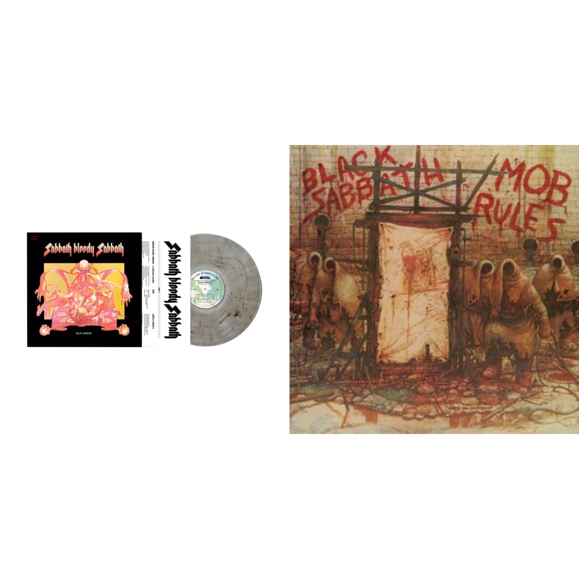 Black Sabbath - Sabbath Bloody Sabbath (Smoky LP Vinyl) (Syeor) & Mob Rules (Deluxe/2LP)