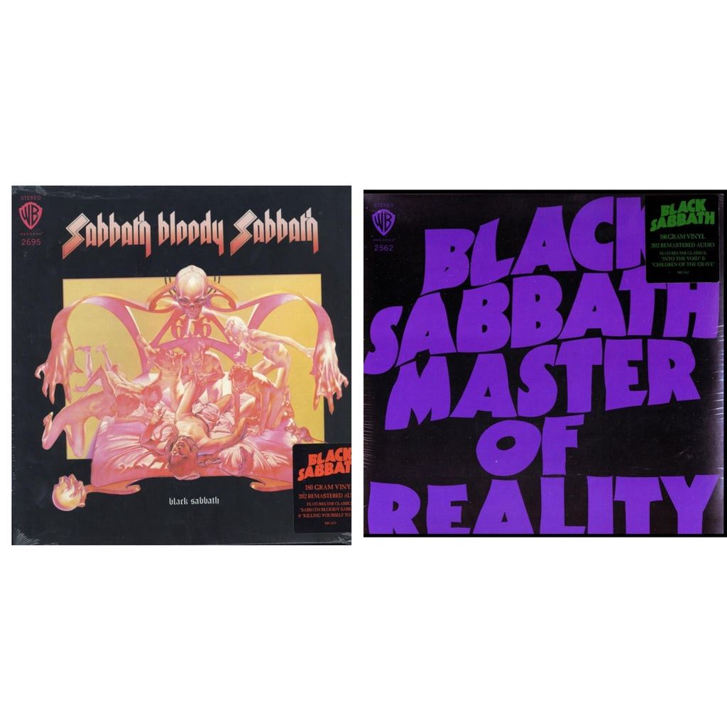 Sabbath Bloody Sabbath (180G) & Master Of Reality (180G)