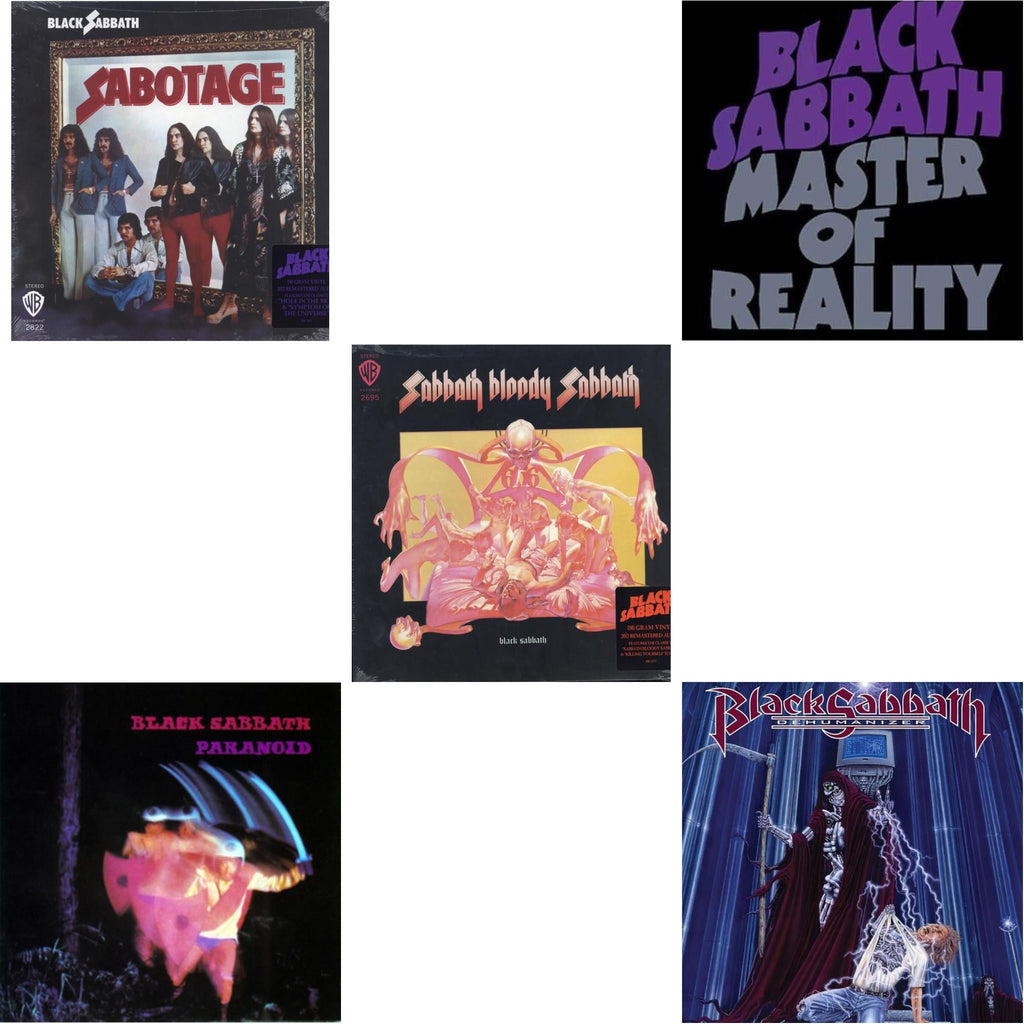 Sabotage (180G) & Sabbath Bloody Sabbath (180G) & Paranoid & Master Of Reality & Dehumanizer (Deluxe Edition/2LP) (Rocktober)