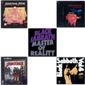 Black Sabbath - Sabotage (180G) & Vol. 4 (180G) & Sabbath Bloody Sabbath (180G) & Paranoid (180G) & Master Of Reality - LP Vinyl Bundle