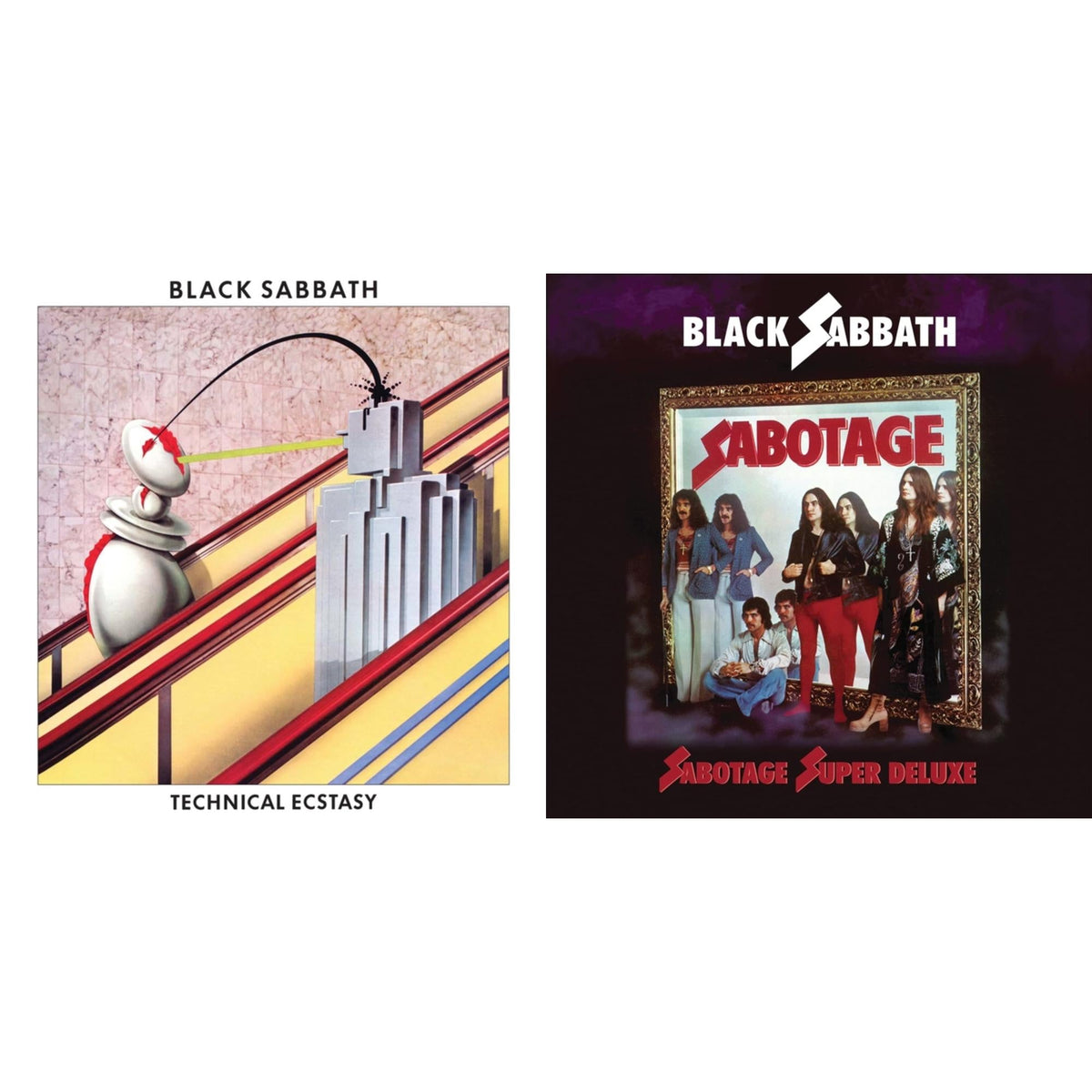 Technical Ecstasy (Super Deluxe Edition/5LP) & Sabotage (Super Deluxe Edition/4LP/7Inch)