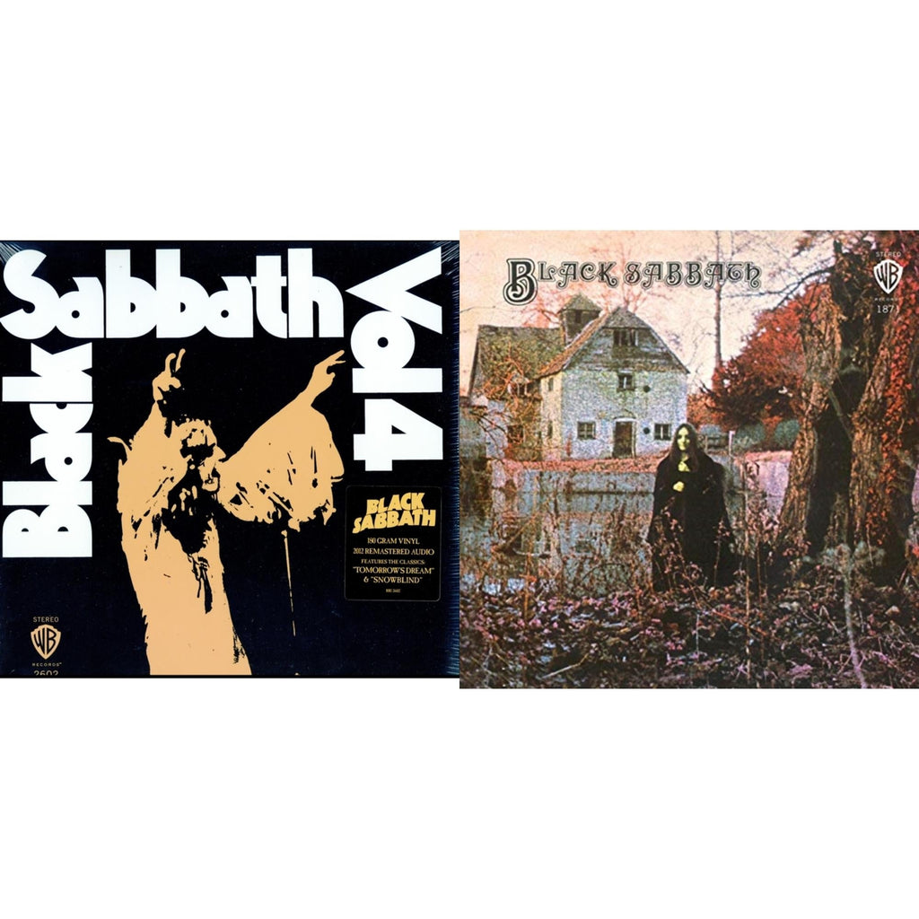 Vol. 4 (180G) & Black Sabbath (180G)