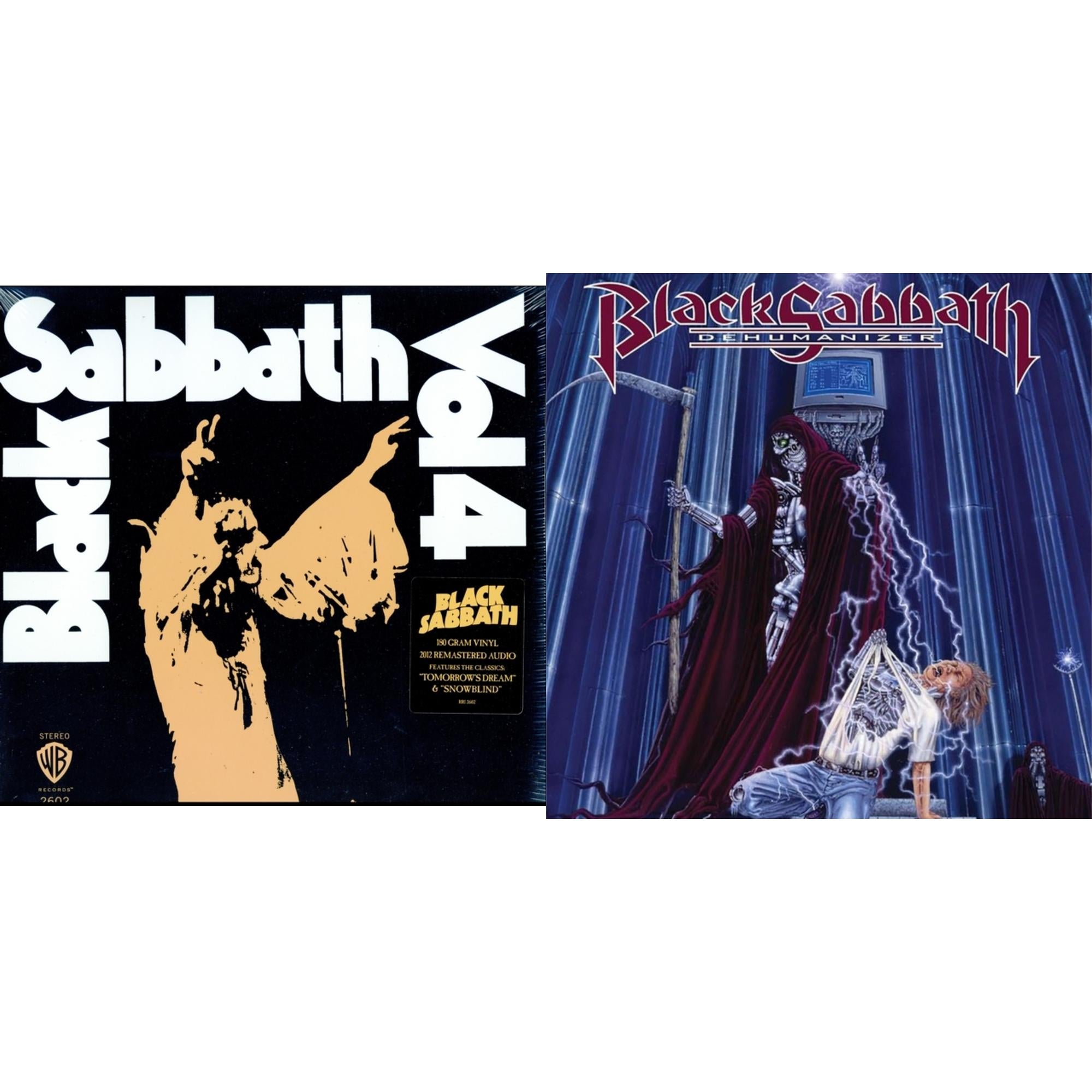 Vol. 4 (180G) & Dehumanizer (Deluxe Edition/2LP) (Rocktober)