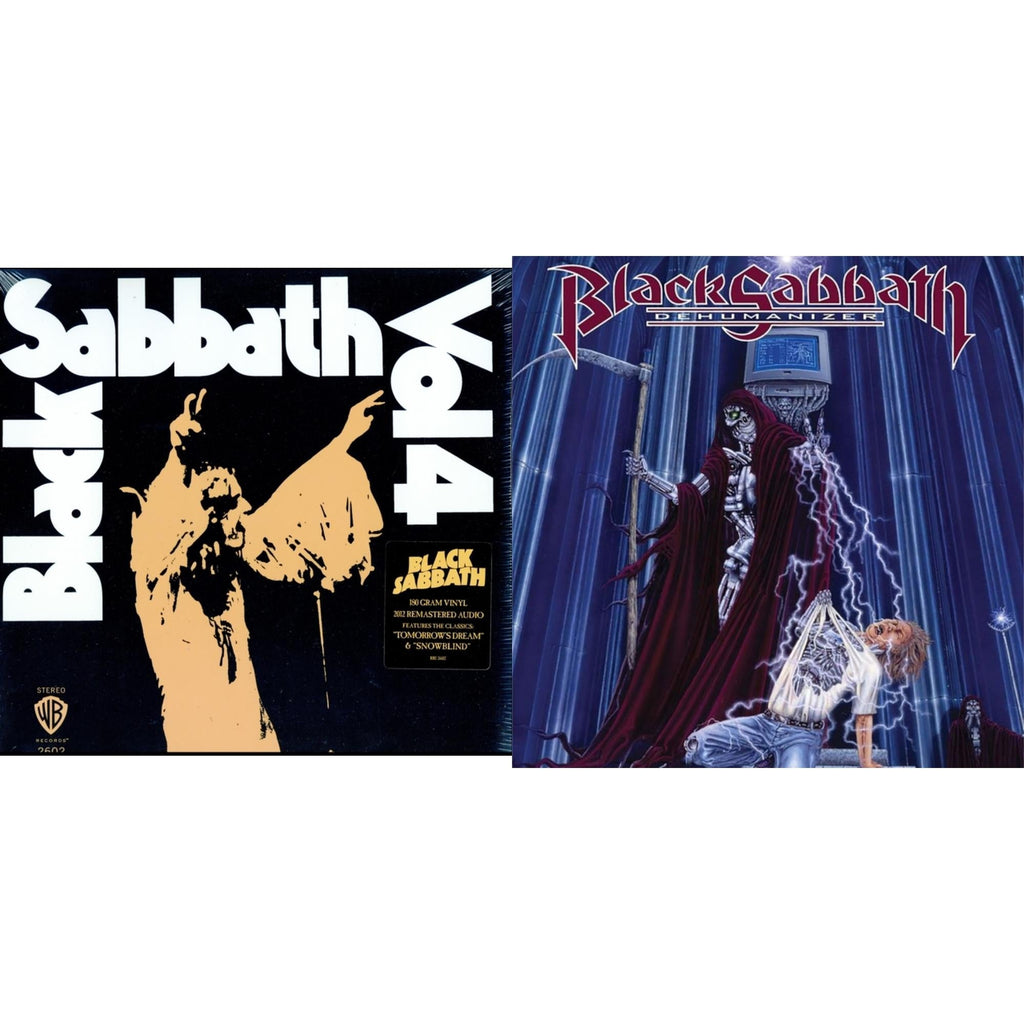 Vol. 4 (180G) & Dehumanizer (Deluxe Edition/2LP) (Rocktober)