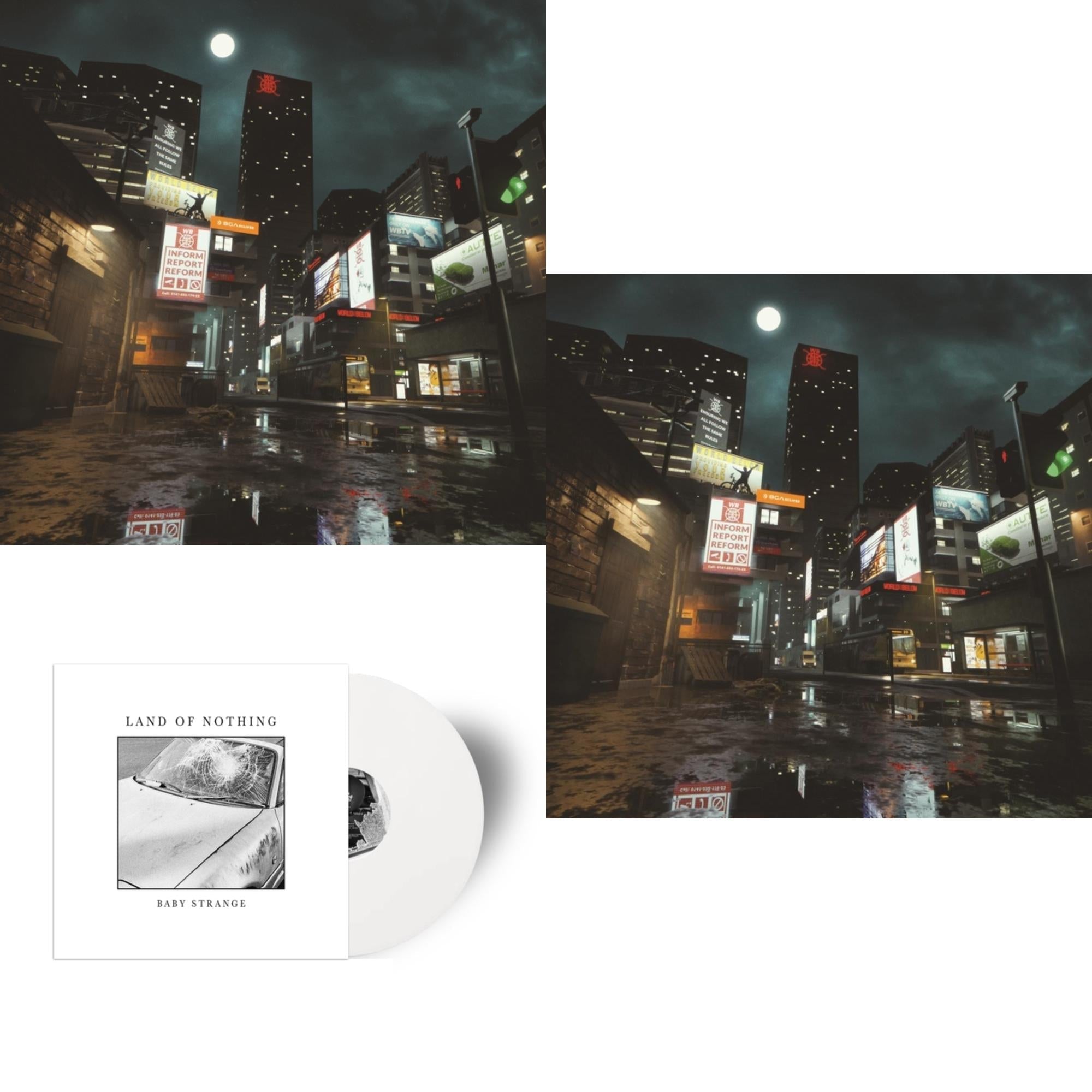 Land Of Nothing (White Opaque LP Vinyl) (I) & World Below (Deluxe/Clear Red LP Vinyl) & World Below