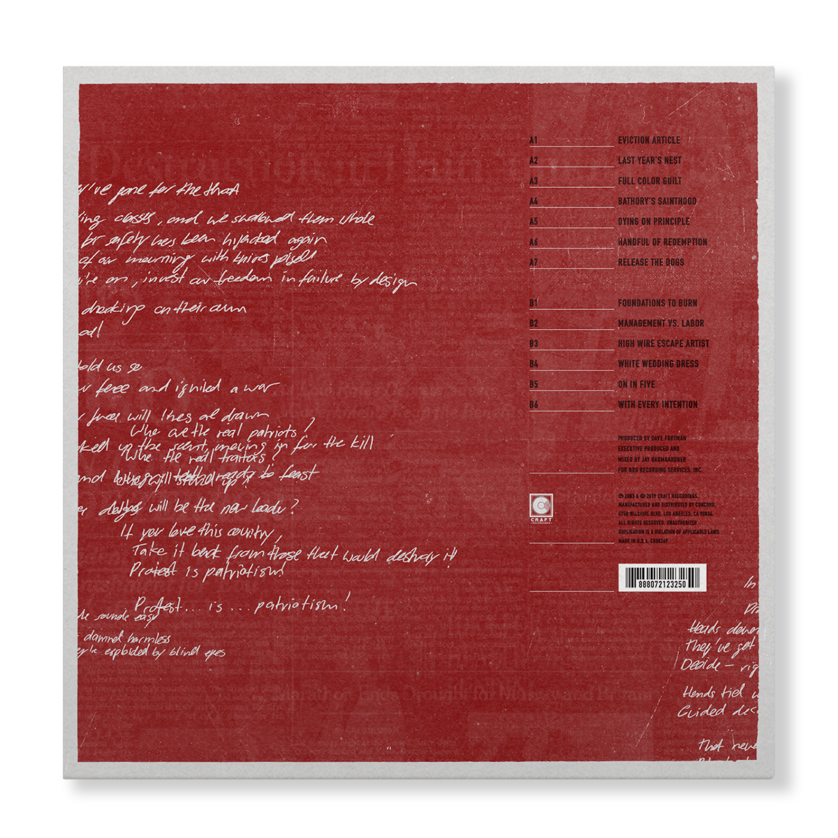 Tomorrow Come Today Vinyl Record