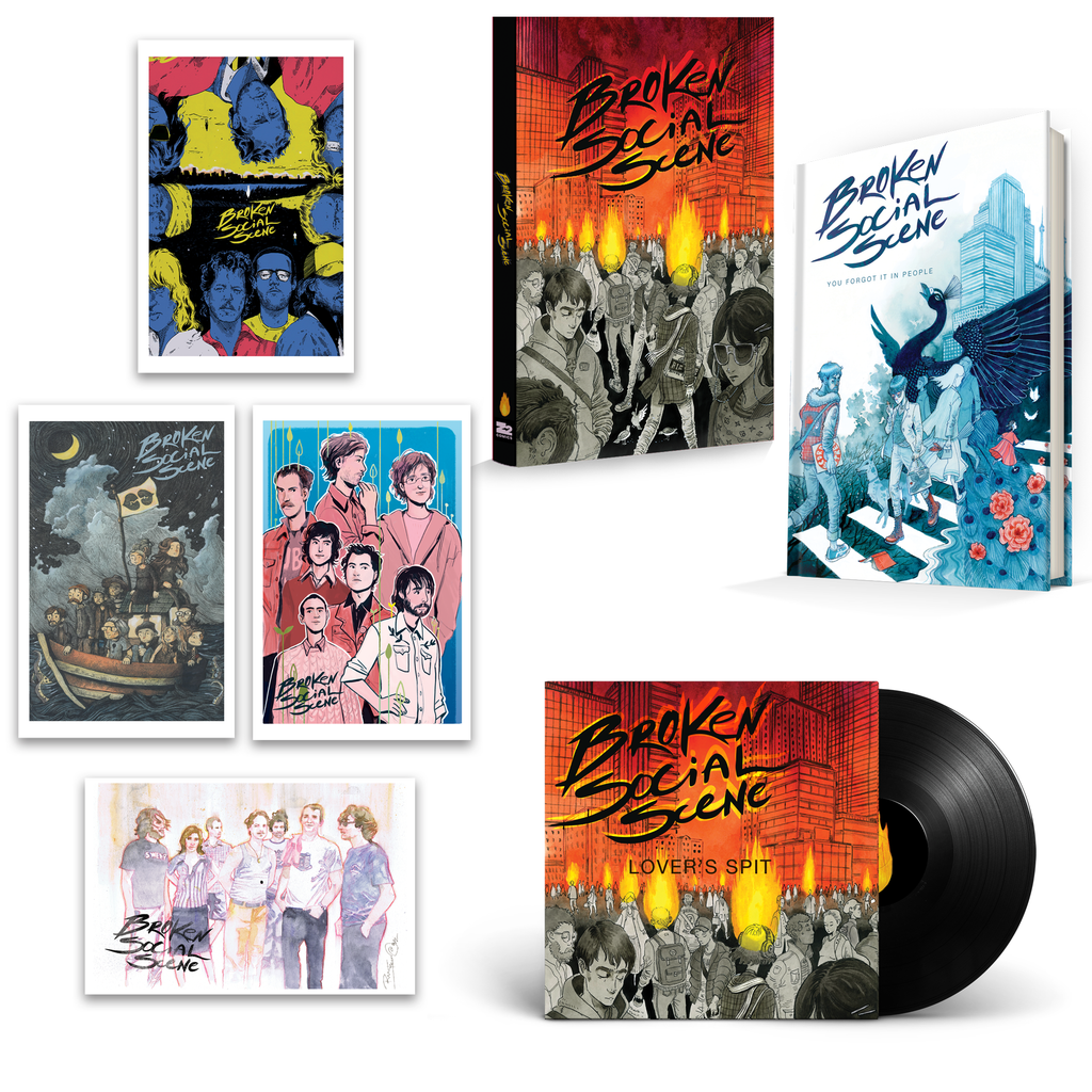 Broken Social Scene You Forgot It in People, The Graphic Novel Deluxe Edition Book