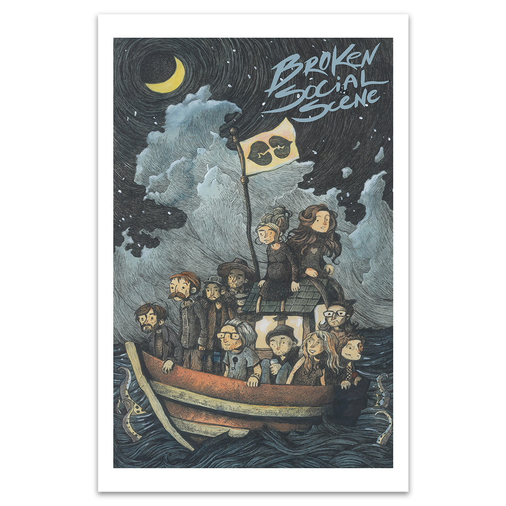 Broken Social Scene You Forgot It in People, The Graphic Novel Signed Super Deluxe Edition