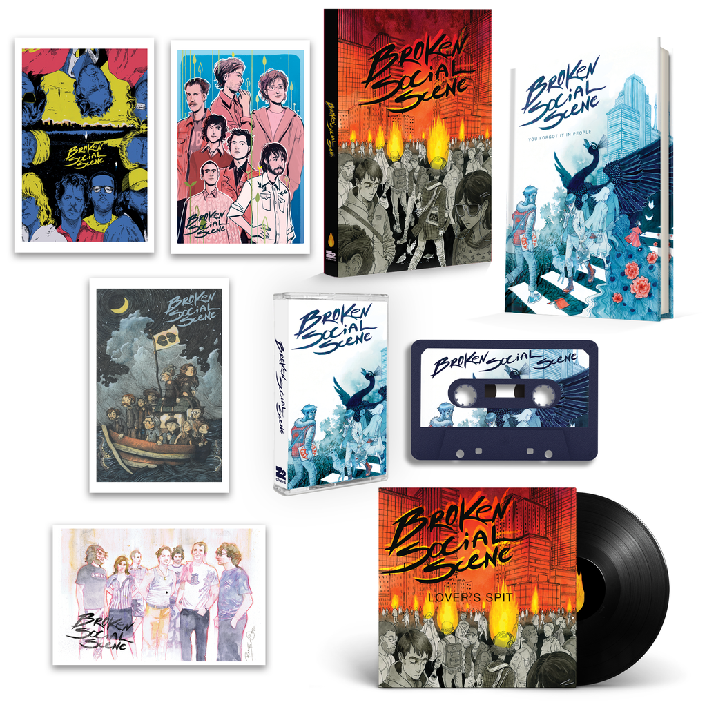 Broken Social Scene You Forgot It in People, The Graphic Novel Signed Super Deluxe Edition