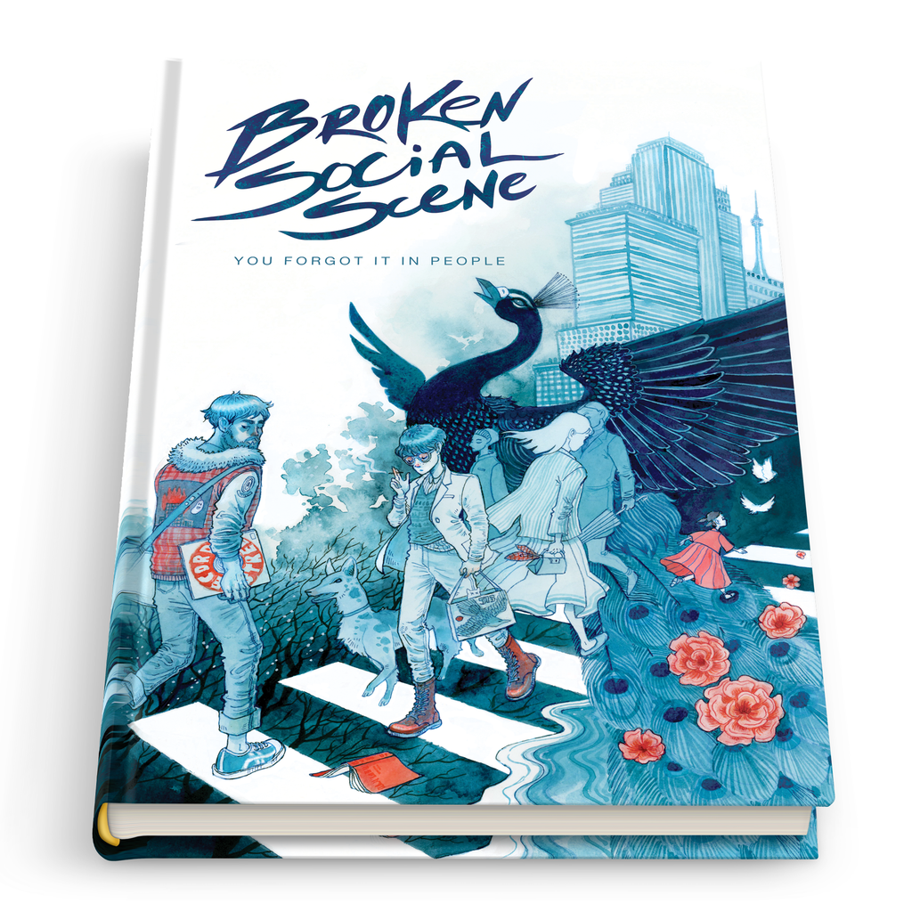 Broken Social Scene You Forgot It in People, The Graphic Novel Signed Super Deluxe Edition