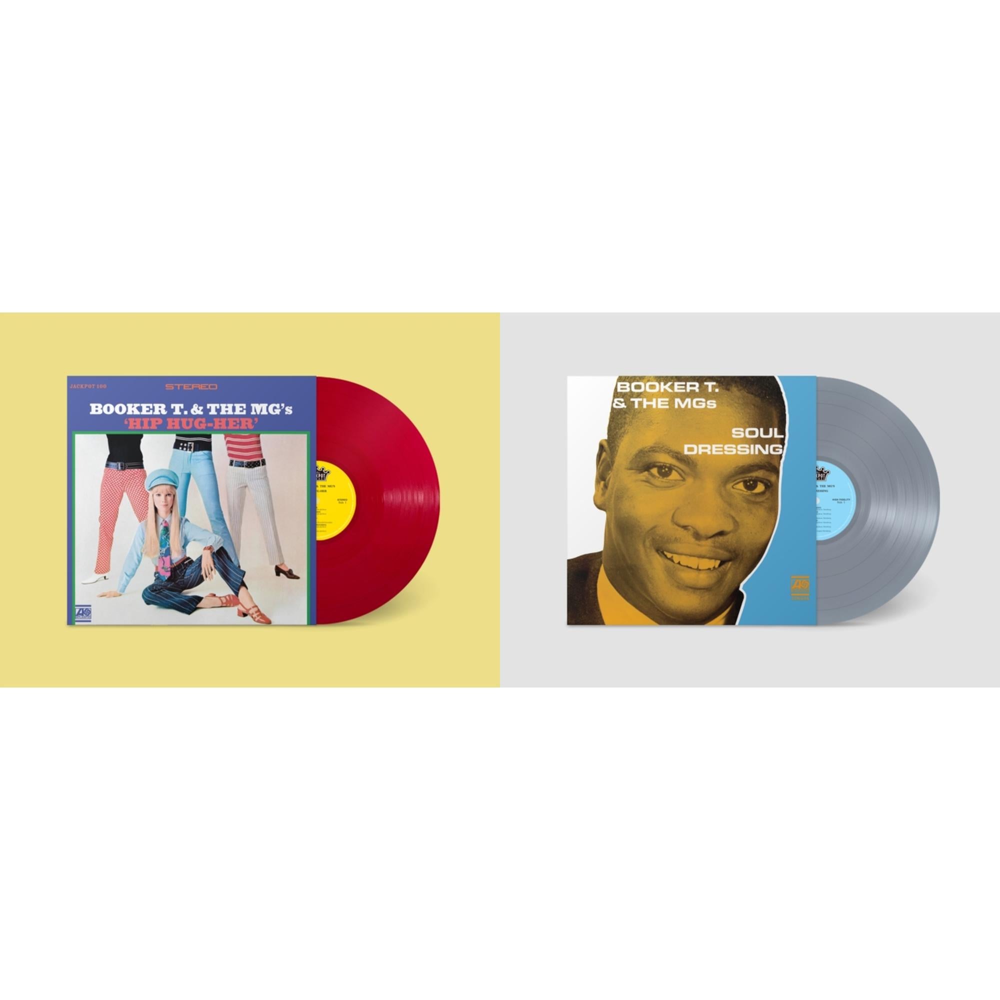 Booker T & The Mgs - Hip Hug-Her (Apple Red LP Vinyl) (Ams Exclusive) & Soul Dressing (Grey LP Vinyl) (Ams Exclusive)