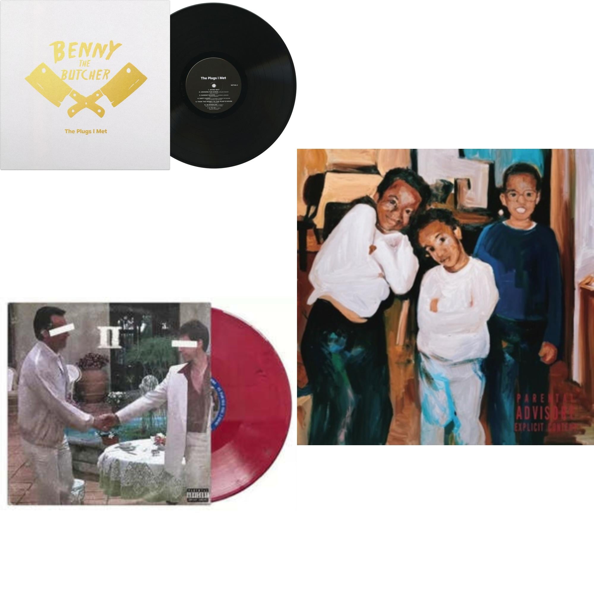 Tana Talk 4 (2LP) & Plugs I Met & Plugs I Met 2 (Burgundy LP Vinyl)