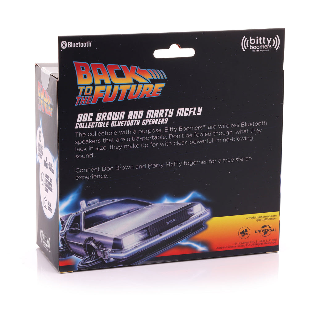Doc & Marty 2 Pack - Back to the Future Bitty Boomers Portable Bluetooth Speaker