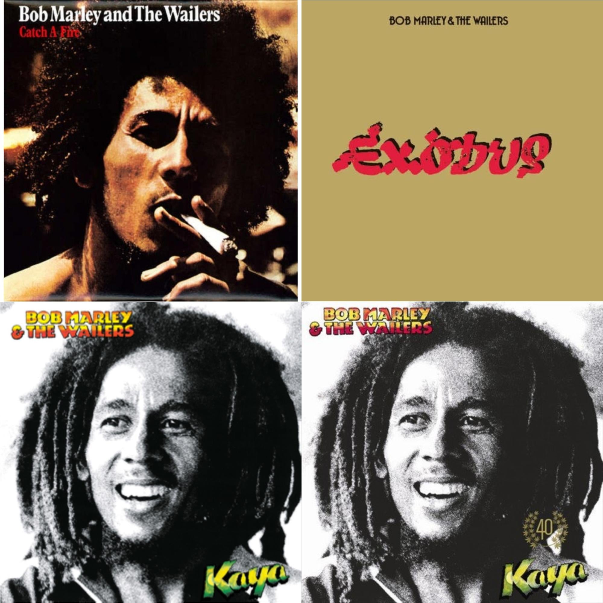 Catch A Fire & Exodus & Kaya & Kaya 40 (2LP)