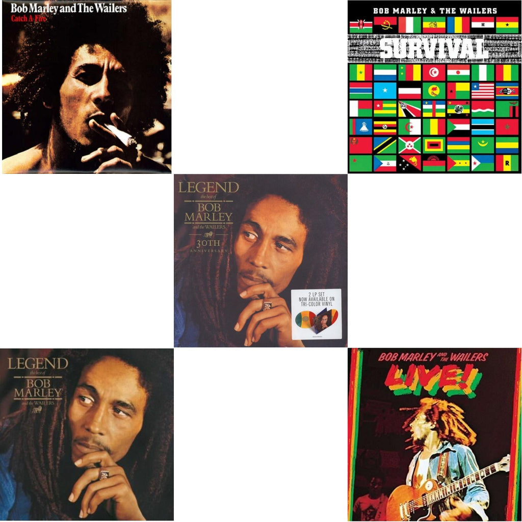 Legend & Catch A Fire & Legend (30Th Anniversary) & Live (180G) & Survival (180G)