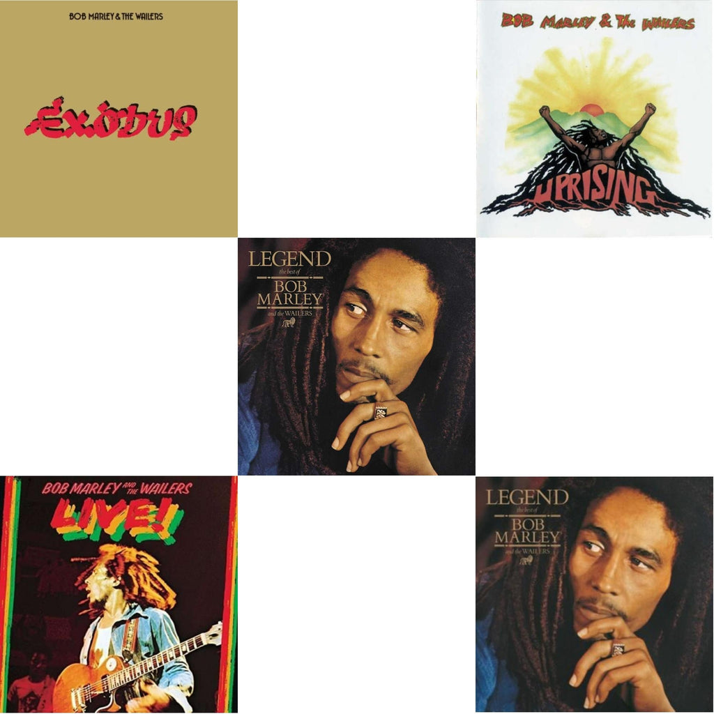 Legend & Legend - The Best Of Bob Marley & The Wailers (2LP) & Live (180G) & Exodus & Uprising
