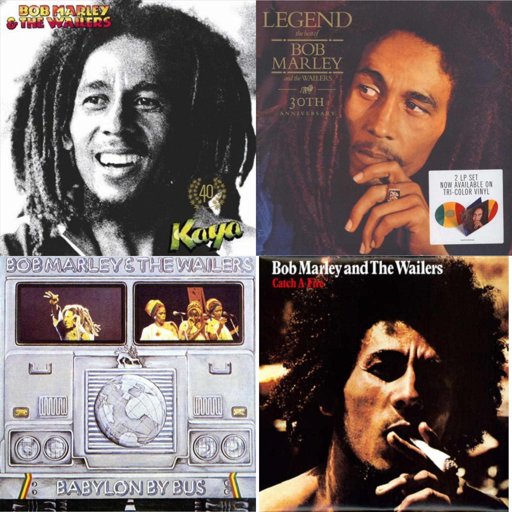 Catch A Fire & Legend (30Th Anniversary) & Babylon By Bus & Kaya 40 (2LP)
