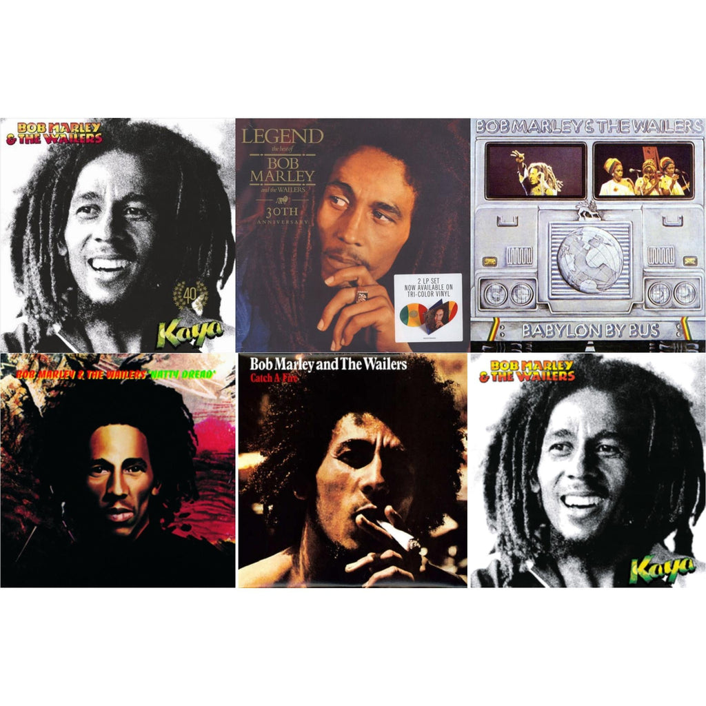 Natty Dread (180G) & Catch A Fire & Legend (30Th Anniversary) & Babylon By Bus & Kaya & Kaya 40 (2LP)