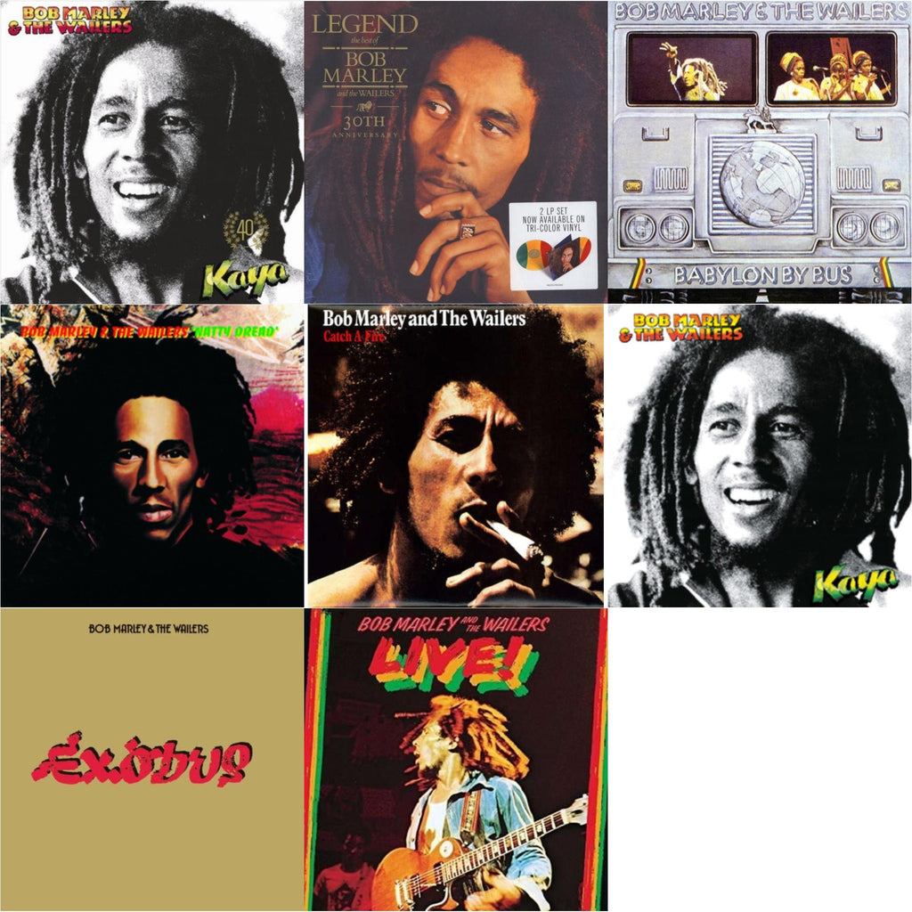 Natty Dread (180G) & Catch A Fire & Legend (30Th Anniversary) & Live (180G) & Exodus & Babylon By Bus & Kaya & Kaya 40 (2LP)
