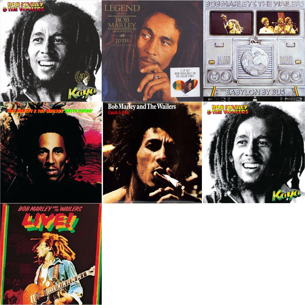 Natty Dread (180G) & Catch A Fire & Legend (30Th Anniversary) & Live (180G) & Babylon By Bus & Kaya & Kaya 40 (2LP)