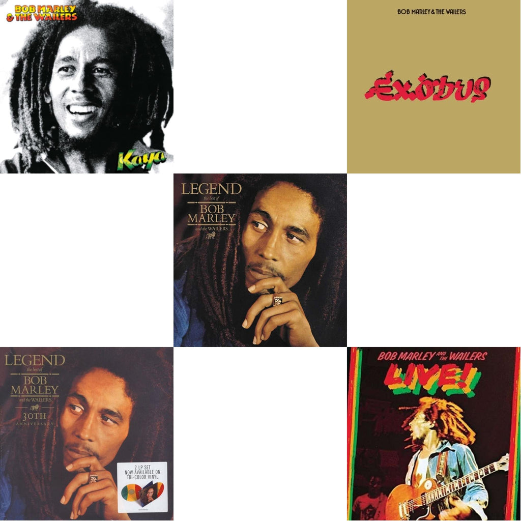 Legend - The Best Of Bob Marley & The Wailers (2LP) & Legend (30Th Anniversary) & Live (180G) & Exodus & Kaya
