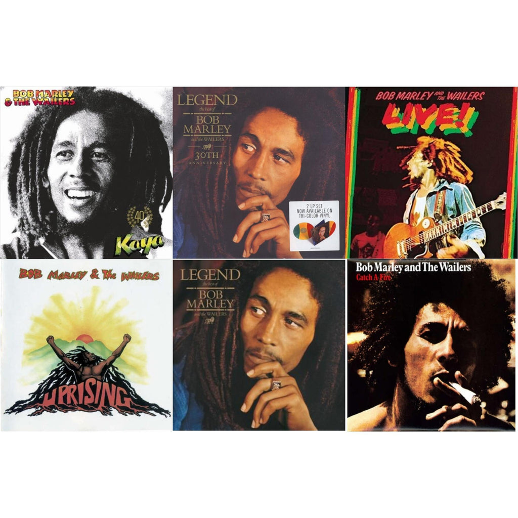 Legend & Catch A Fire & Legend (30Th Anniversary) & Live (180G) & Uprising & Kaya 40 (2LP)