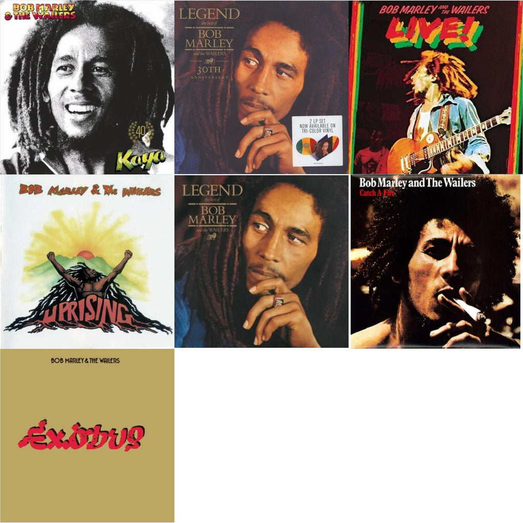 Legend & Catch A Fire & Legend (30Th Anniversary) & Live (180G) & Exodus & Uprising & Kaya 40 (2LP)