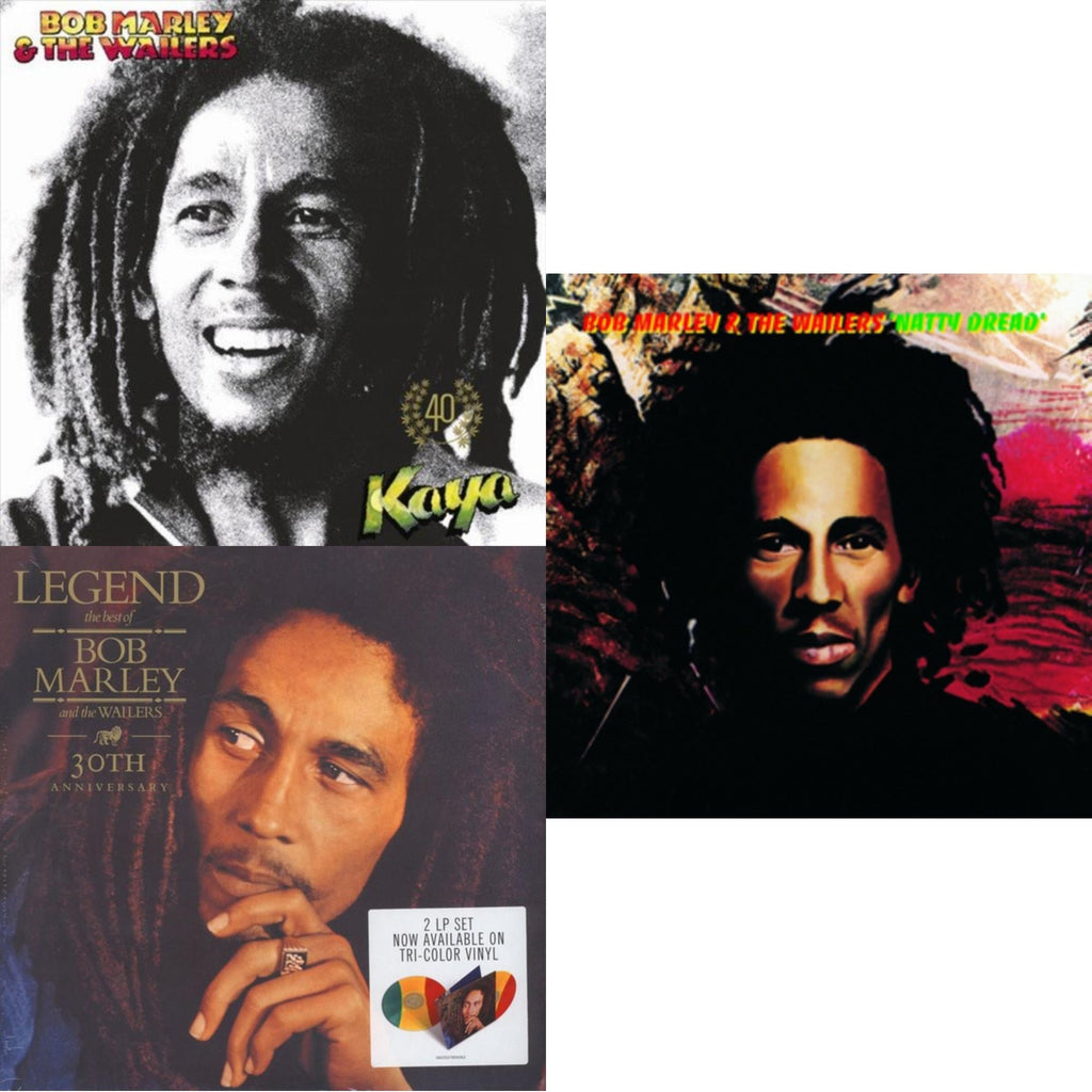 Natty Dread (180G) & Legend (30Th Anniversary) & Kaya 40 (2LP)