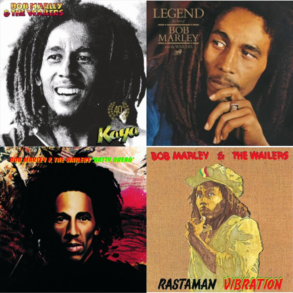 Legend & Natty Dread (180G) & Rastaman Vibration & Kaya 40 (2LP)