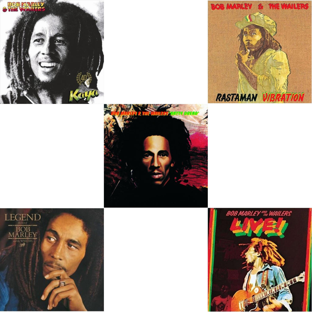 Legend & Natty Dread (180G) & Live (180G) & Rastaman Vibration & Kaya 40 (2LP)