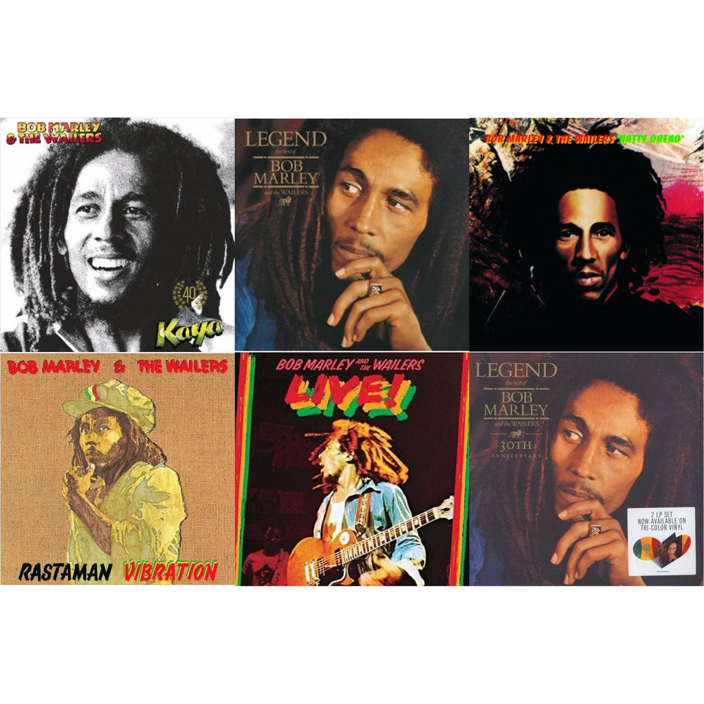 Legend & Natty Dread (180G) & Legend (30Th Anniversary) & Live (180G) & Rastaman Vibration & Kaya 40 (2LP)