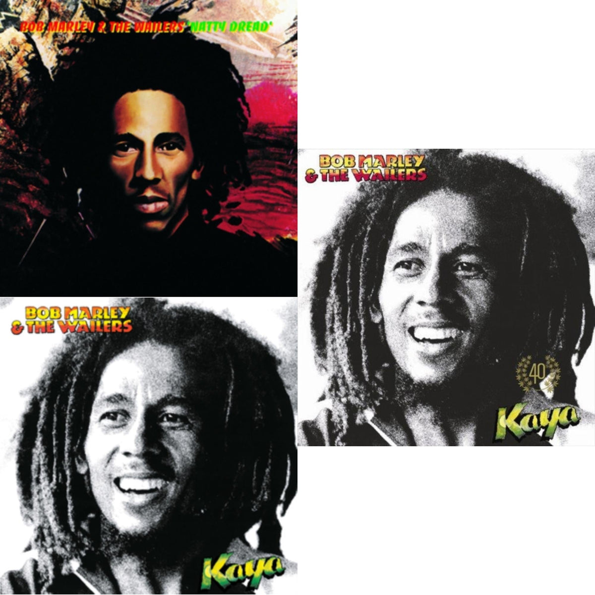 Natty Dread (180G) & Kaya & Kaya 40 (2LP)