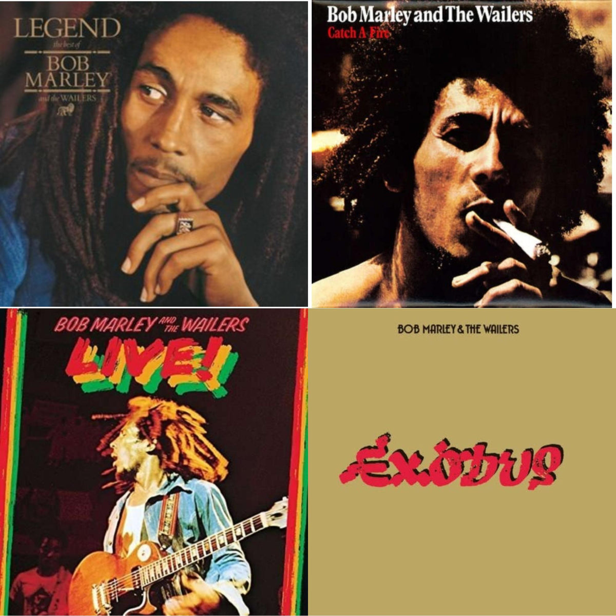 Legend & Catch A Fire & Live (180G) & Exodus