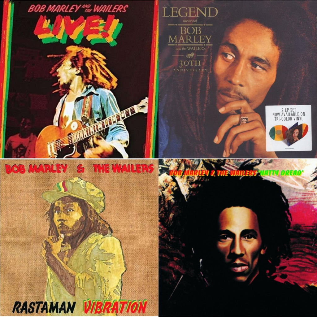 Natty Dread (180G) & Legend (30Th Anniversary) & Live (180G) & Rastaman Vibration