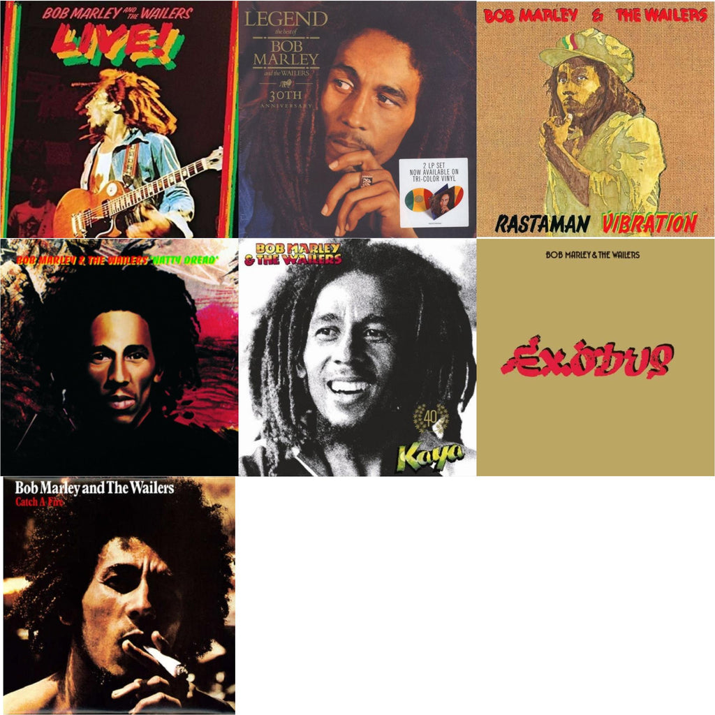 Natty Dread (180G) & Catch A Fire & Legend (30Th Anniversary) & Live (180G) & Rastaman Vibration & Exodus & Kaya 40 (2LP)