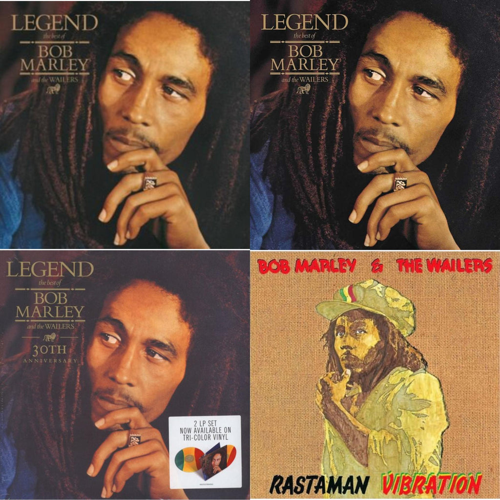Legend & Legend - The Best Of Bob Marley & The Wailers (2LP) & Legend (30Th Anniversary) & Rastaman Vibration