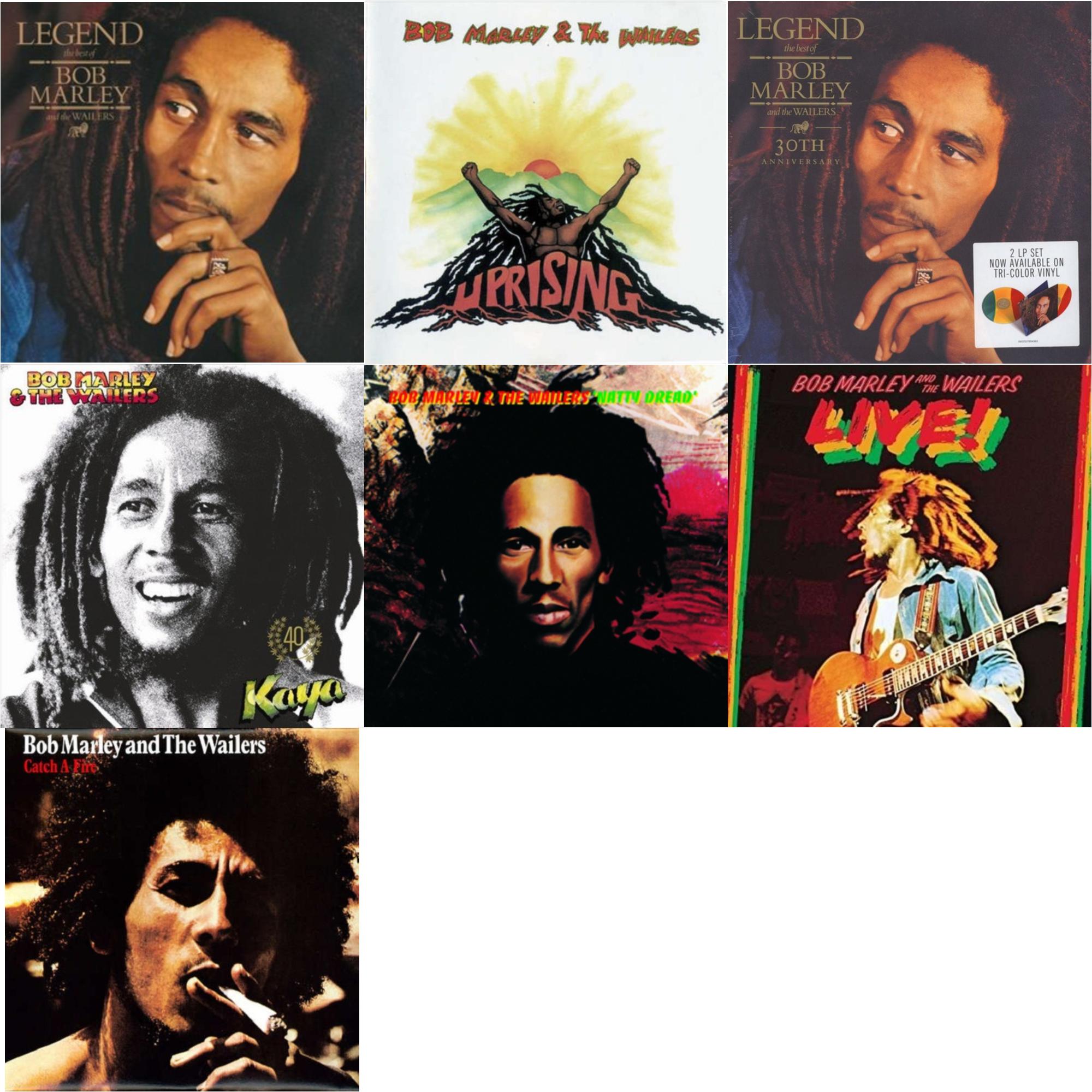 Legend & Natty Dread (180G) & Catch A Fire & Legend (30Th Anniversary) & Live (180G) & Uprising & Kaya 40 (2LP)