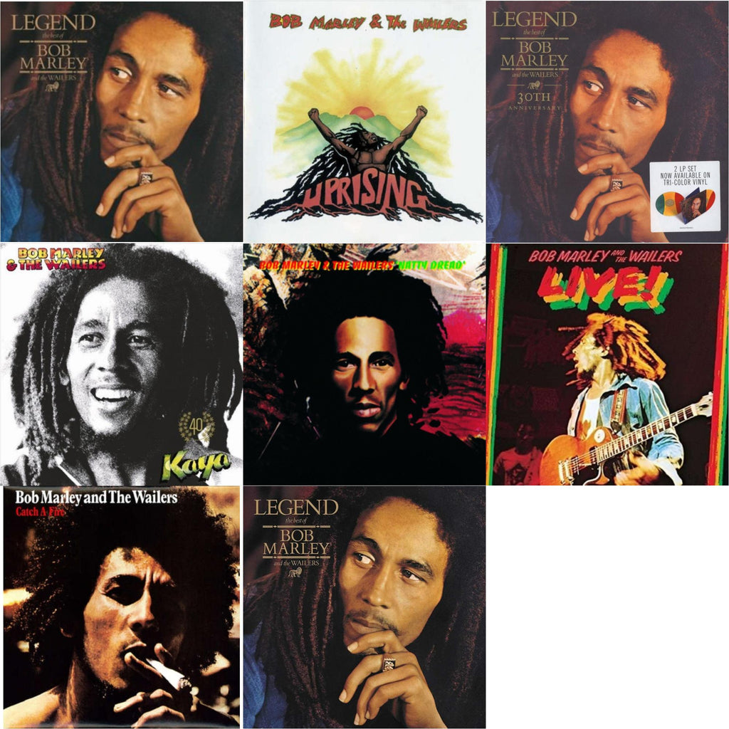 Legend & Natty Dread (180G) & Catch A Fire & Legend - The Best Of Bob Marley & The Wailers (2LP) & Legend (30Th Anniversary) & Live (180G) & Uprising & Kaya 40 (2LP)
