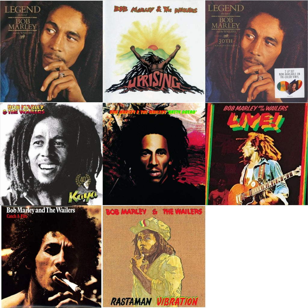Legend & Natty Dread (180G) & Catch A Fire & Legend (30Th Anniversary) & Live (180G) & Rastaman Vibration & Uprising & Kaya 40 (2LP)