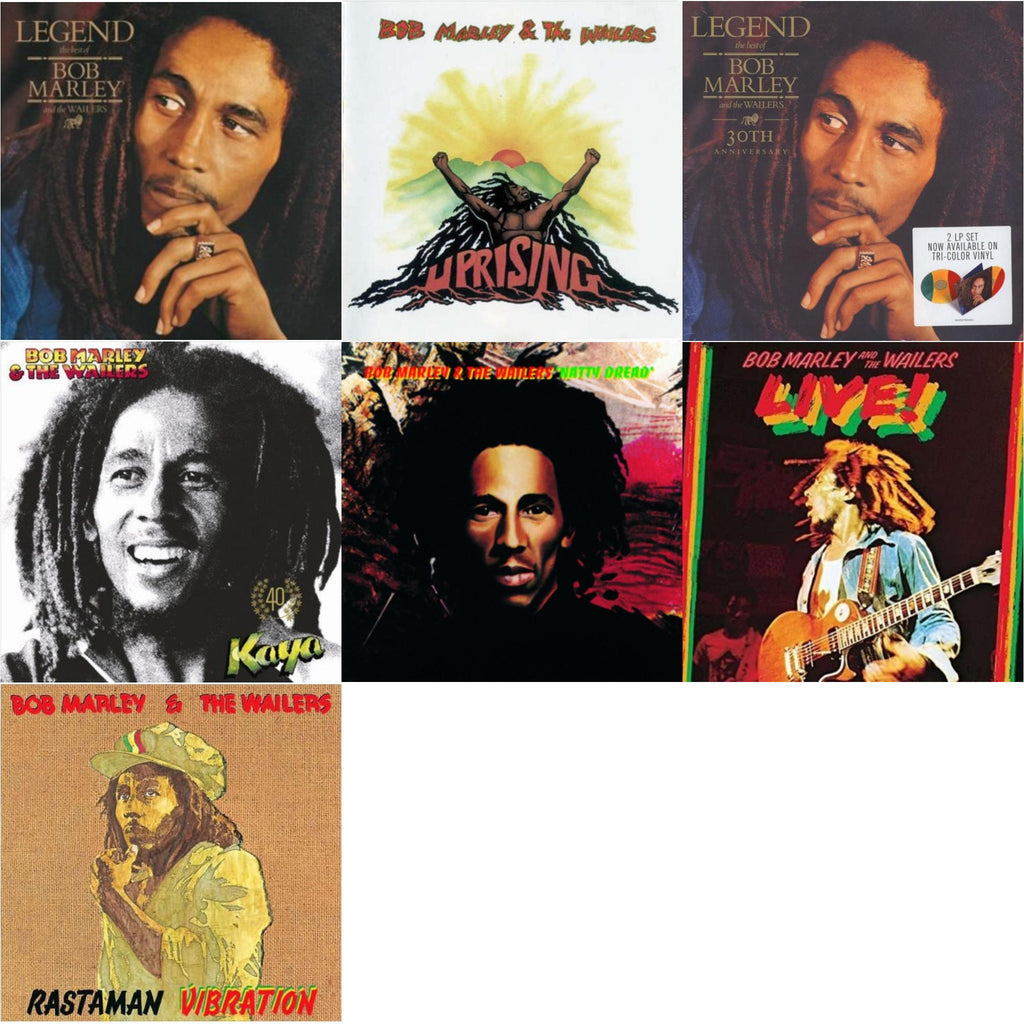 Legend & Natty Dread (180G) & Legend (30Th Anniversary) & Live (180G) & Rastaman Vibration & Uprising & Kaya 40 (2LP)