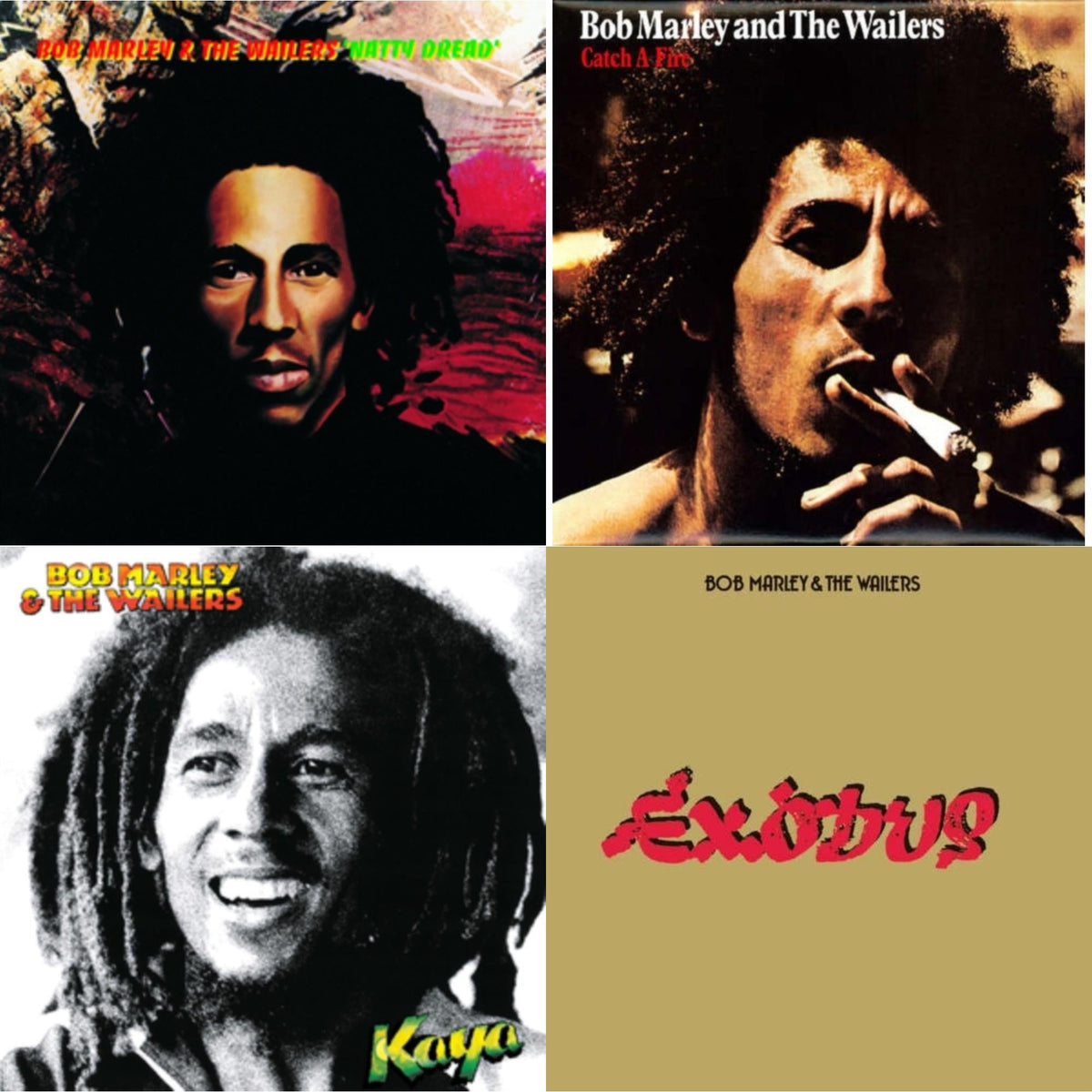 Natty Dread (180G) & Catch A Fire & Exodus & Kaya